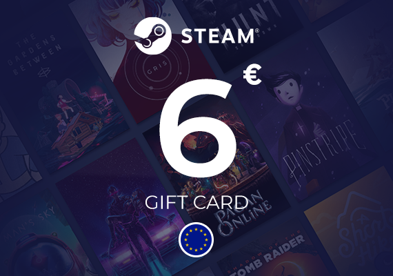 Steam Wallet Gift Card 6 EUR Key - EU